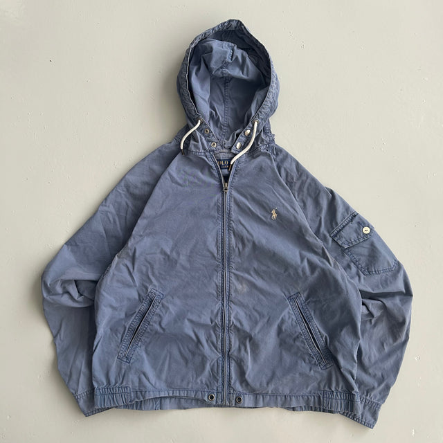 RALPH LAUREN HOODED JACKET - LARGE