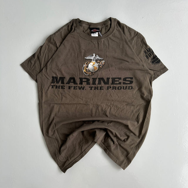 HARLEY DAVIDSON MARINES TEE - MEDIUM