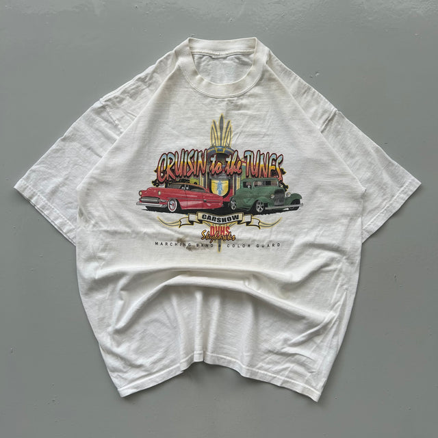 CARSHOW 'CRUISING TO THE TUNES' TEE - XL