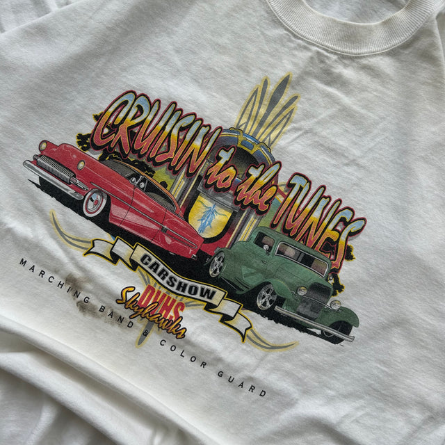 CARSHOW 'CRUISING TO THE TUNES' TEE - XL