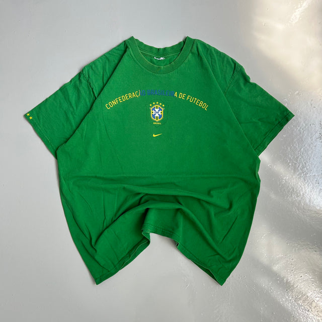 NIKE CENTERSWOOSH CBF BRAZIL TEE - XL