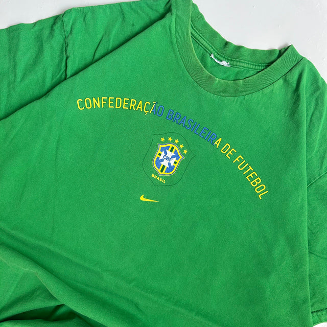 NIKE CENTERSWOOSH CBF BRAZIL TEE - XL