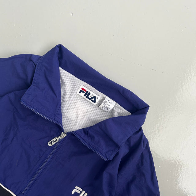 FILA 1/4 ZIP WINDBREAKER PULLOVER - XXL