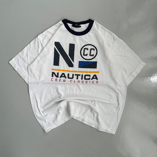 NAUTICA RINGER TEE - LARGE