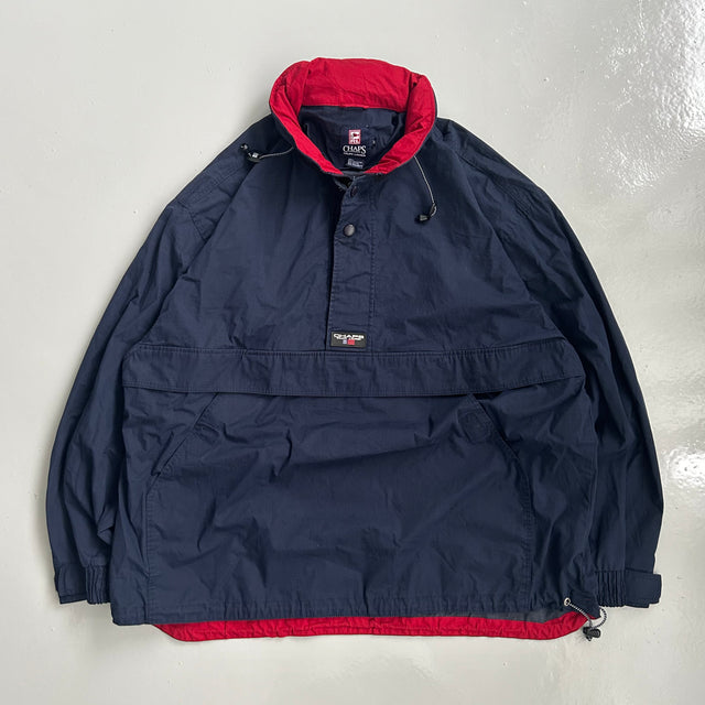 CHAPS RALPH LAUREN WINDBREAKER PULLOVER - XL