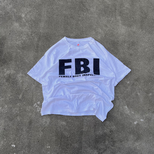 FBI : FEMALE BODY INSPECTOR TEE - LARGE