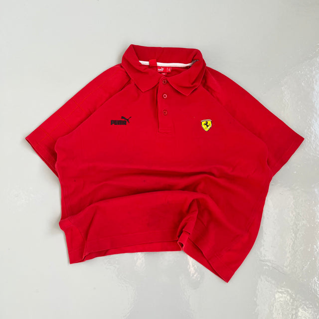 PUMA FERRARI POLO TEE - LARGE