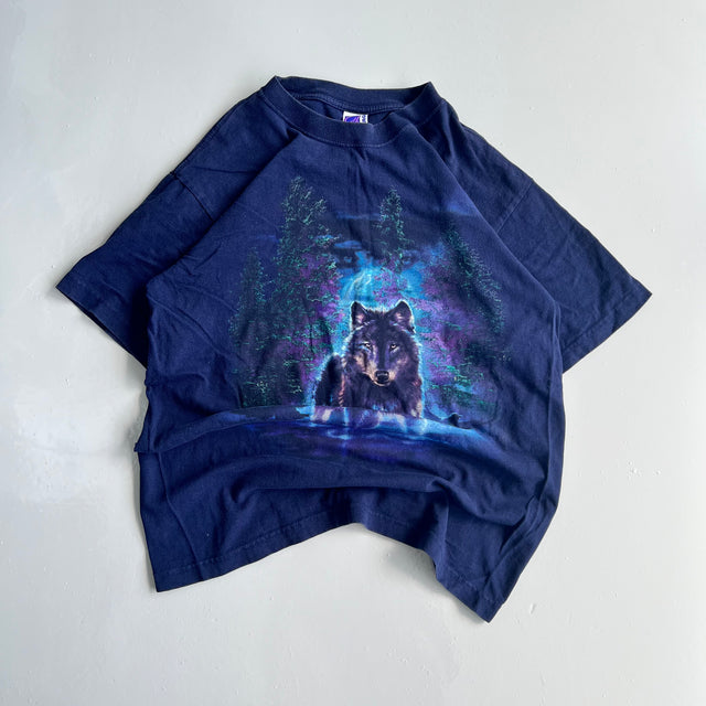 WOLF ANIMAL TEE - LARGE