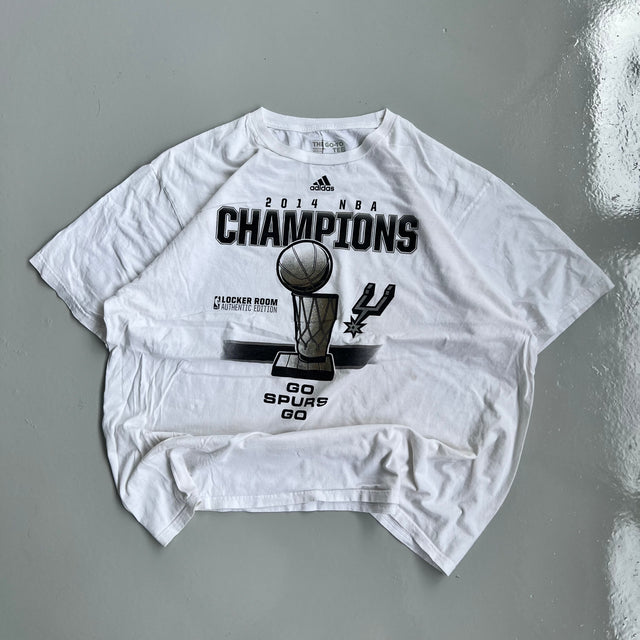 ADIDAS NBA SAN ANTONIO SPURS 2014 TEE - XXL