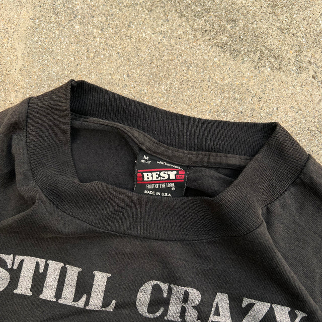 'STILL CRAZY AFTER ALL THESE BEERS...' SINGLE STITCHED TEE - MEDIUM