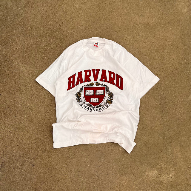 HARVARD SINGLE STITCHED TEE - LARGE