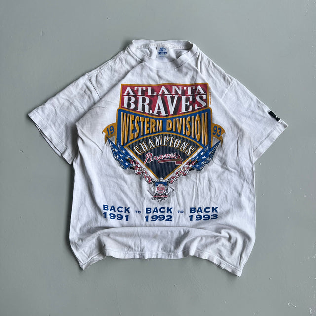 STARTER ATLANTA BRAVES 1993 TEE - MEDIUM