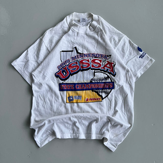 2005 MINNESOTA USSA BASEBALL TEE - MEDIUM