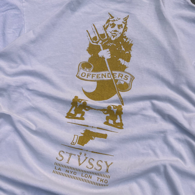 STUSSY OFFENDERS TEE - XL