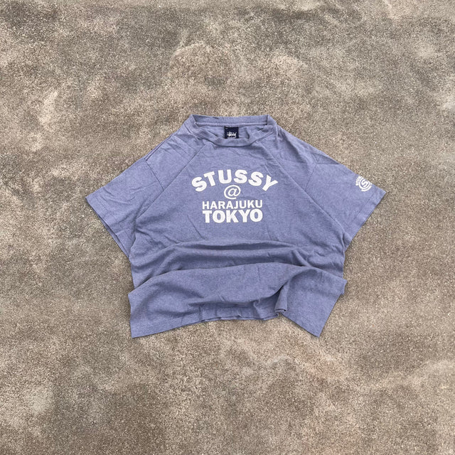 STUSSY @ HARAJUKU TOKYO SINGLE STITCHED TEE - MEDIUM