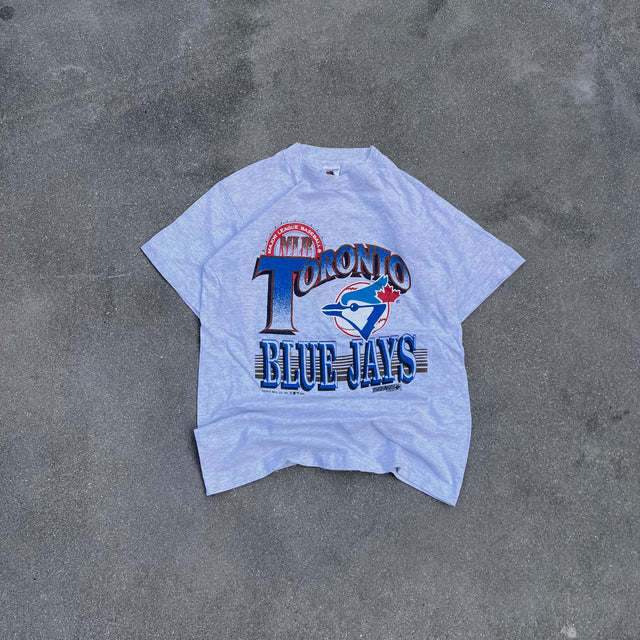 MLB 1992 TORONTO BLUE JAYS SINGLE STITCHED TEE - MEDIUM