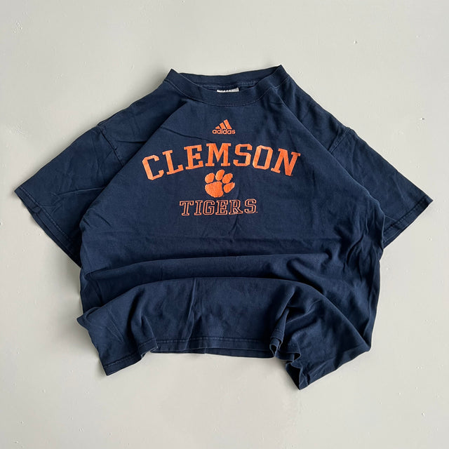 ADIDAS 90'S CLEMSON TIGERS TEE - LARGE