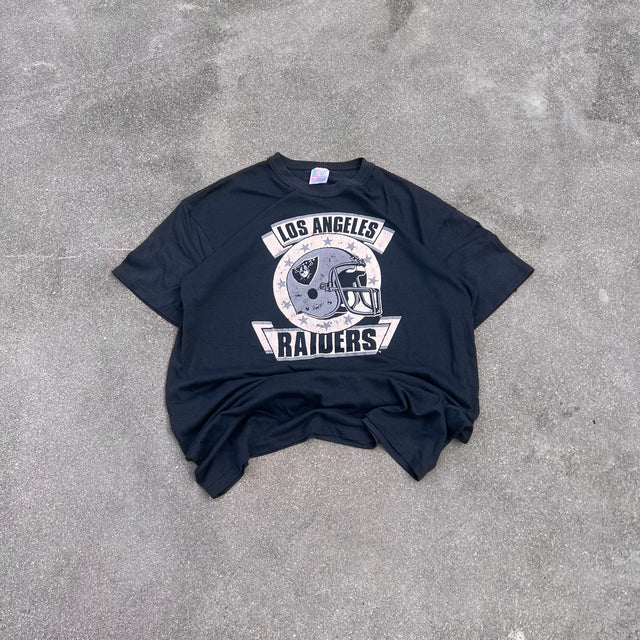 LOS ANGELES RAIDERS SINGLE STITCHED TEE - XL