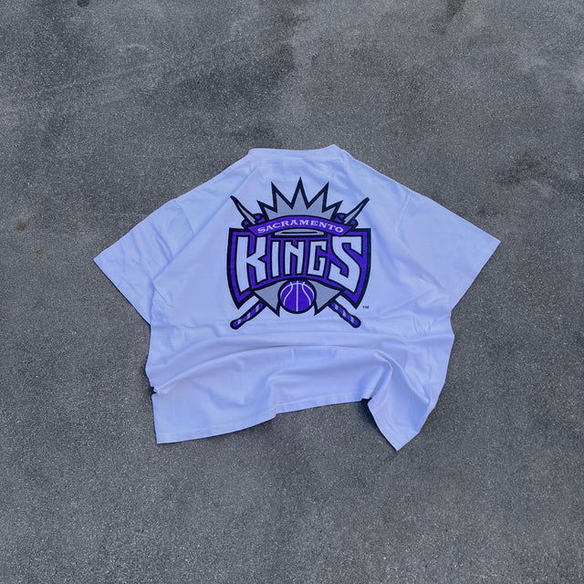 NBA SACRAMENTO KINGS SINGLE STITCHED TEE - XL