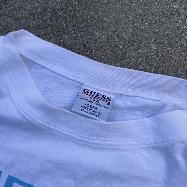 GUESS AMERICAN KNITWEAR TEE - BOXY XL