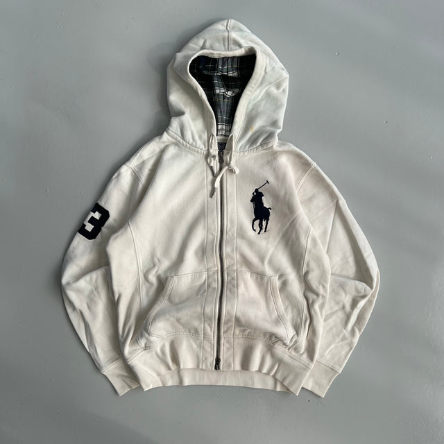 POLO RALPH LAUREN ZIP-UP HOODIE - MEDIUM