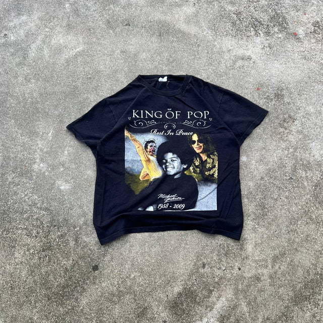 KING OF POP MICHAEL JACKSON TEE - MEDIUM