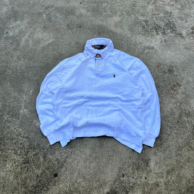 RALPH BOOTLEG RUGBY POLO TEE - MEDIUM