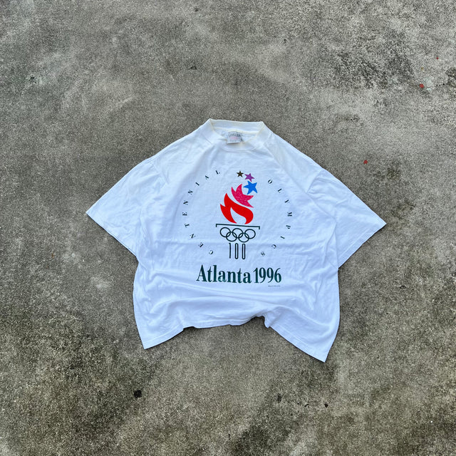 ATLANTA 1996 SINGLE STITCHED TEE - LARGE