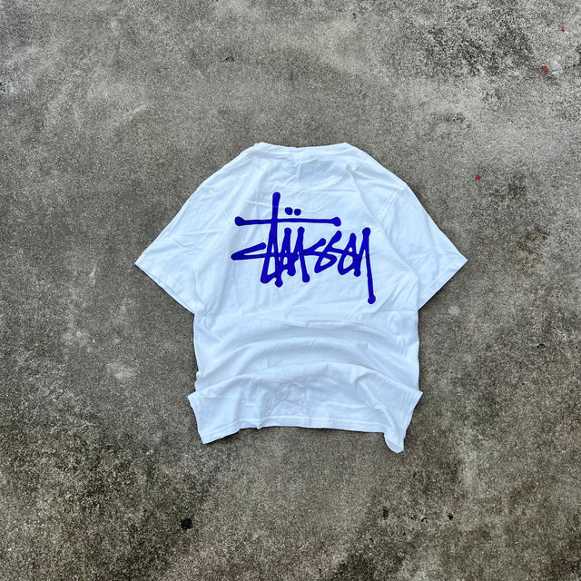 STUSSY BACK SPELLOUT TEE - SMALL