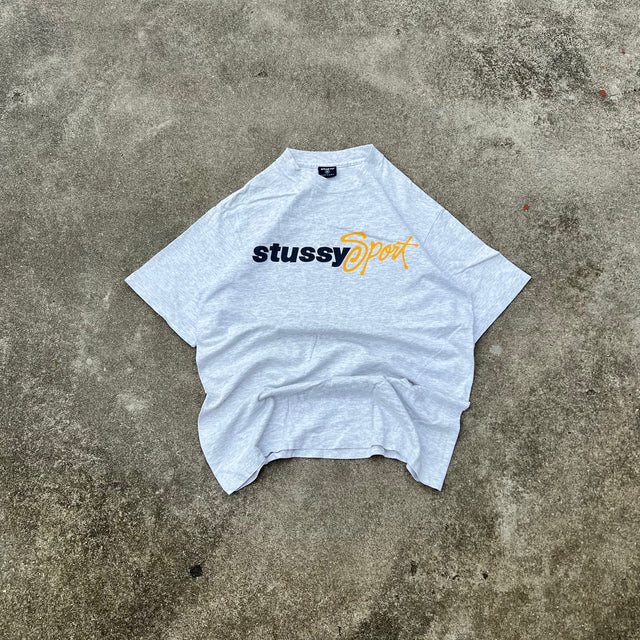 STUSSY SPORT SINGLE STITCHED TEE - MEDIUM