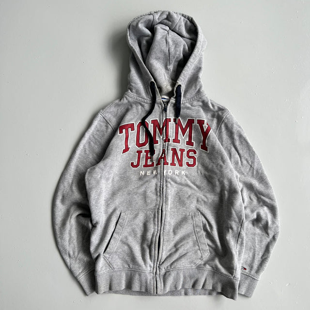 TOMMY JEANS NEW YORK ZIP-UP HOODIE - MEDIUM