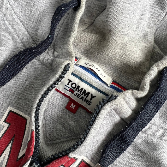 TOMMY JEANS NEW YORK ZIP-UP HOODIE - MEDIUM