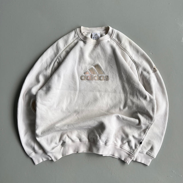 ADIDAS LOGO SWEATSHIRT - LARGE