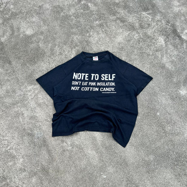 'NOTE TO SELF' STATEMENT TEE - LARGE