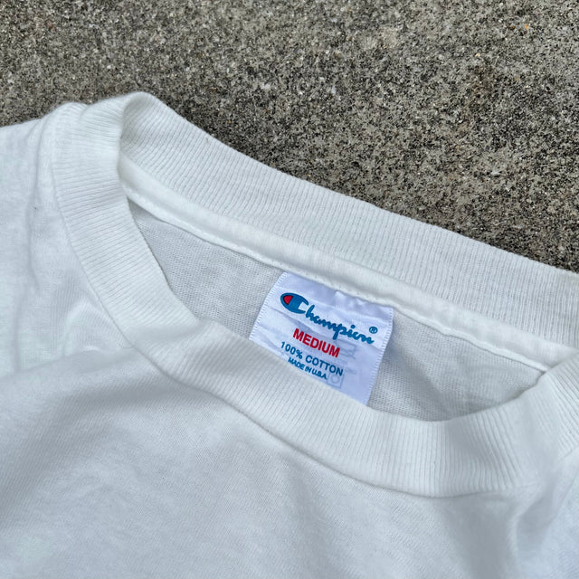 CHAMPION SINGLE STITCHED TEE - MEDIUM