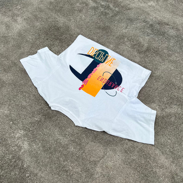 CHAMPION SINGLE STITCHED TEE - MEDIUM