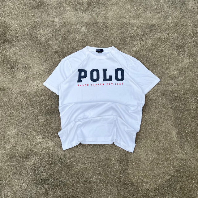 POLO RALPH LAUREN TEE - SMALL/MEDIUM