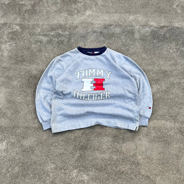 TOMMY HILFIGER SWEATSHIRT - MEDIUM/LARGE