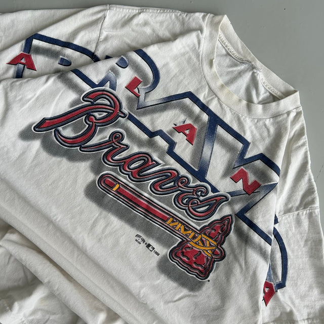 ATLANTA BRAVES 1998 AOP TEE - LARGE