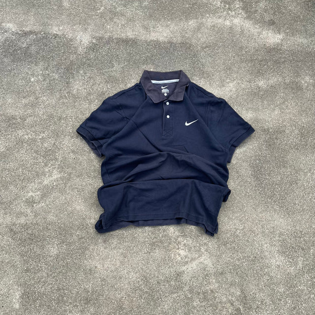 NIKE SWOOSH POLO TEE - MEDIUM/LARGE