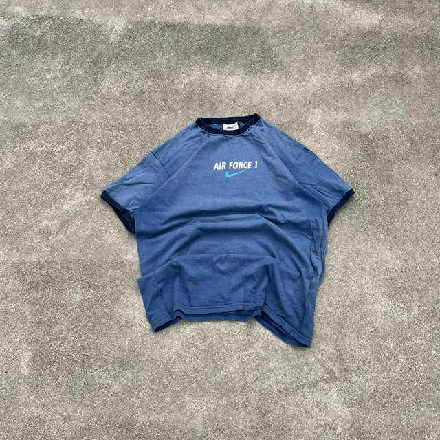 NIKE 00'S AIR FORCE 1 RINGER TEE - MEDIUM