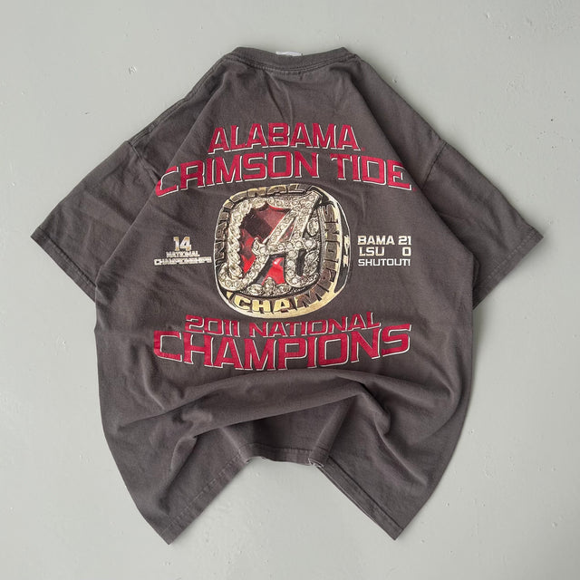 ALABAMA CRIMSON TIDE NATIONAL CHAMPIONS 2011 TEE - MEDIUM