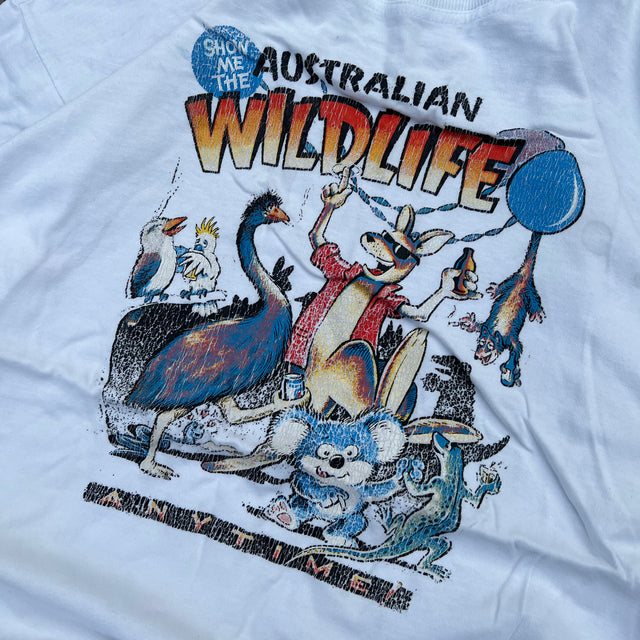 AUSTRALIAN WILDLIFE SINGLE STITCHED TEE - MEDIUM