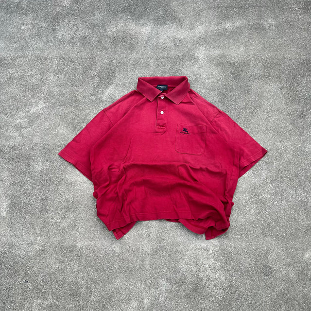 BURBERRY POCKET POLO TEE - LARGE