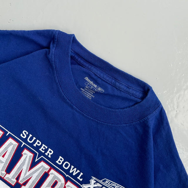 REEBOK NEW YORK GIANTS CHAMPIONS TEE - LARGE/XL