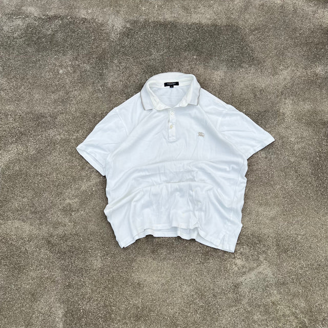 BURBERRY POLO TEE - MEDIUM