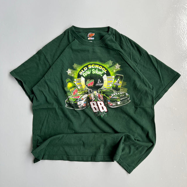 NASCAR X MOUNTAIN DEW RACING TEE - LARGE/XL