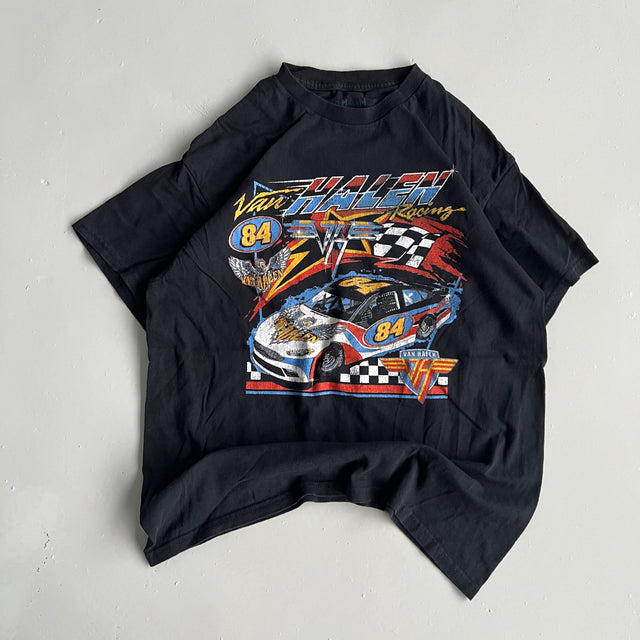 VAN HALEN 84 RACING TEE - LARGE