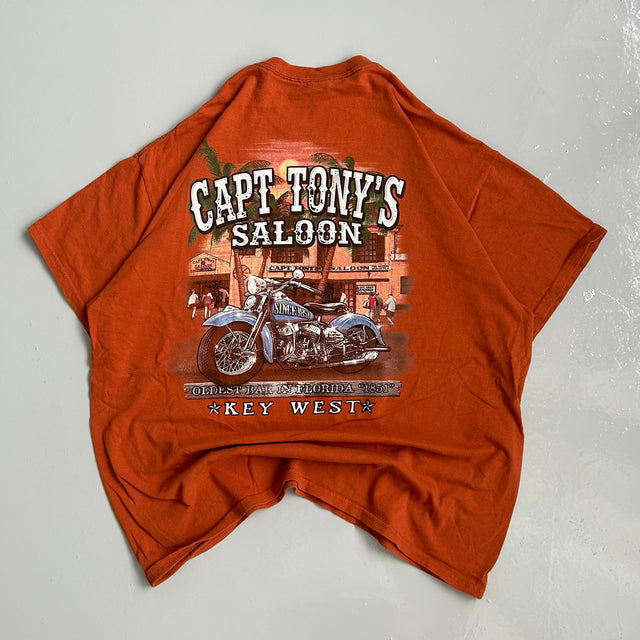 CAPT TONY'S MOTORBIKE TEE - XL