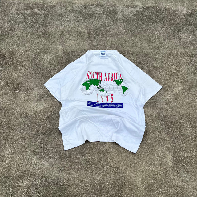 UMBRO SOUTH AFRICA 1995 SINGLE STITCHED TEE - LARGE